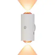 Motion Sensor Night Light Magnetic Wall Light USB Charging Wireless Sunset Lamp