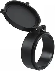 MiOYOOW Rifle Scope Flip Caps, Flip Open Covers 25.5-69mm Eyepiece Flip up Protector for Outdoors Hunting