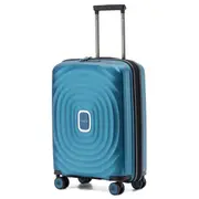 Tosca Eclipse 55 cm 4-Wheel Expandable Carry On Suitcase - Blue
