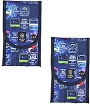 COLORFUL CANDY STYLE NP202302 Cutlery Case, Water Repellent, Quilting, Train Face Collection, *JR East Licensed Product, Set of 2, Boys Cool, Children's Kindergarten, Kindergarten, Children's Spoon,
