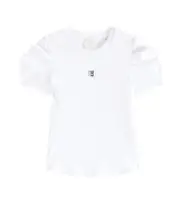 [Givenchy Kids] Givenchy Kids Logo cotton jersey T-shirt Y 10 white