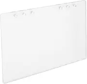 KICHOUSE Semi Journal Planner Binder Cover Frosted Acrylic Easy Replacement for School Office and Home