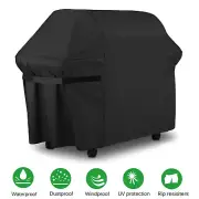 BBQ Grill Cover for Weber, Char Broil, Nexgrill Grills, etc, 60 inch, Black
