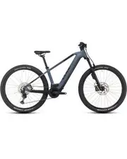 Cube Reaction Hybrid ABS 750 Electric Hardtail Mountain Bike Grey n Blue