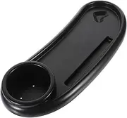 MOLUCKFU Stroller Dinner Plate Detachable Stroller Snack Tray Universal Snack Tray for Stroller Removable Stroller Tray Stroller Tray with Cup Holder Stroller Food Tray Stroller Food Plate