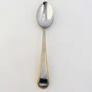 CLASSIC LACE GOLD by Heritage Table Spoon 8.5" long NEW NEVER USED made in Japan
