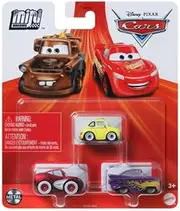 [Disney] Cars Mini Racers 3 Pack (McQueen Makeover Crusin Lightning, Luigi and Ramone)