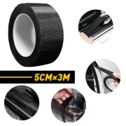 10ft Adhesive Carbon Fiber Tape Car Door Strip Sill Protector Anti Scratch Scuff (for: Honda Civic)