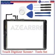 Black Touch Digitizer Glass Screen w/ Home Button For iPad Air A1474 A1475 A1476