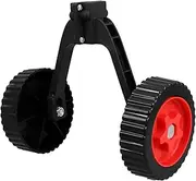 Abaodam 1 Set Garden Mower Replacement Wheels Plastic Support Wheels for String Trimmer Push Mower Replacement Efficient Easy Installation