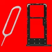 SIM and MicroSD Memory Card Tray Holder for Samsung Galaxy Tab A7 Lite 8.7 T227U