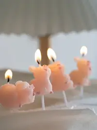 在飛比找樂天市場購物網優惠-長大一歲啦！小眾高級浪漫ins布置蠟燭創意可愛派對裝飾蛋糕禮