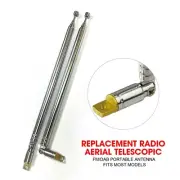 Replacement Radio Aerial Telescopic Antenna Radio FM/DAB For Most Model Portable