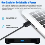 Black USB Port Multimedia Mini Speaker For PC Laptop Portable Computer D4B7