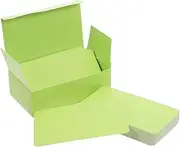 Garneck 100pcs Mini Blank Cards with Rounded Corners Small Blank Papers Message Note Business Cards Double-Sided Mini Greeting Place Name Vocabulary Word Flash Cards