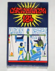 Cartomanzia 184. HTF OOP 78-Card Tarot Deck from Italy. New & Sealed, plus Bag.