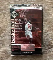 1997-98 Upper Deck Series One NBA Basketball Cards Unopened Hobby Pack