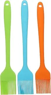 BESPORTBLE 3pcs Grill Brush Kitchen Baking Brush Pastry Brush Oil Silicone Brush for Bbq Barbecue Brush Basting Sauce