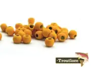 36 PIECES 3.0mm 1/8" AUTUMN MATTE TUNGSTEN BEAD HEADS - FIREHOLE STONES NEW