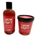 LUSH Snow Fairy Shower Gel 8.4oz & Body Conditioner 7.9 oz