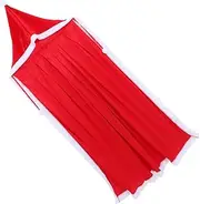 Beavorty Santa Cape with Hood Xmas Cloak for Christmas Parties Masquerade Balls Roleplaying Comfortable Lint Material Decorative Cloak for Festive Occasions Red
