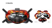 Sunnylife PVC Stickers for DJI FPV Goggles V2 (Beetle)