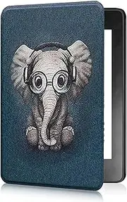Case Cover Compatible with 6.8" Kindle Paperwhite 11th Generation 2021 Protective Case Shell with Hand Strap Auto Wake/Sleep
