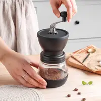 在飛比找樂天市場購物網優惠-樂天特惠 川島屋咖啡豆研磨機手磨咖啡機家用小型現磨手動研磨器