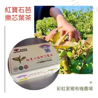 在飛比找台灣好農優惠-第二項8折熱賣中!【彩虹家鄉】紅寶石芭樂芯葉茶(12包x2盒