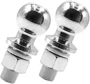 COSMEVIVI Trailer Hitch Ball Mount 2pcs 50mm Diameter M22 Thread Heavy Duty Trailer Ball for Rv Tow