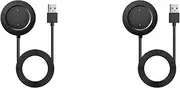 Binxind 2X USB Charging Cable Cord Base Dock Charger Adapter Stand for Mi Watch Color Smart Wristwatch