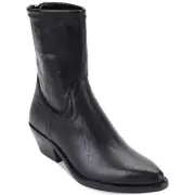 DKNY Womens Raelani Faux Leather Pointed Toe Zipper Ankle Boots Shoes BHFO 9946