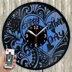 LED Clock Mothers day LED Light Vinyl Record Wall Clock LED Wall Clock 1741