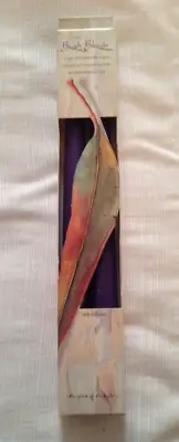 The Original Australian Bush Blends Purple Scemted 9 1/2" Taper Candle Sticks