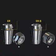 ER11 Spring Collet For CNC Milling Lathe Engraving Manganese Titanium Steel