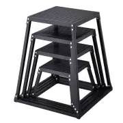 VEVOR Plyometric Jump Boxes, 12/18/24/30 Inch Plyo Box, Platform and Jumping ...