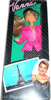 Vanna White Doll 1990s HSN Paris Fashions Limited Edition