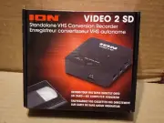 ION VIDEO 2 SD STANDALONE VHS CONVERSION RECORDER HDMI + 2GB MICRO SD CARD