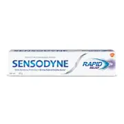 Sensodyne Sensitive Toothpaste Rapid Relief - 80 gm Pack of 2