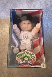 NIB Cabbage Patch Kids Olympikids 1996 Olympics Special Edition - Carly Debbie