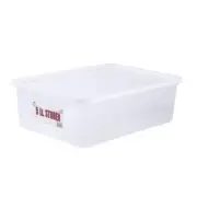 36x 5L Plastic Storage Box Container Food Grade Fridge Freezer Organizer Tub Box