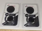 2 Black Grip-Socket & Wall Mount Phone Gizmo Hands-Free