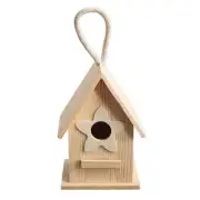 Sturdy Wood Nesting Box for Birds Promote Biodiversity in Your GFor arden