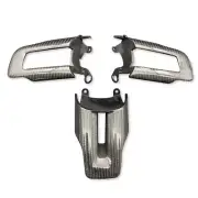 Sale Carbon Fiber Steering Wheel Cover Trim for Ford Mustang GT350 GT500 2015-21 (for: Ford)