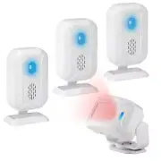 Wireless PIR Motion Sensor Detector 3 Alarm Door Welcome Chime for Home Store