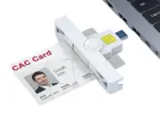 USB Smartfold Type A CAC Reader, USB A DOD Military USB Common Access CAC Smart