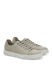 Ferragamo Men's Brucevit Low Top Leather Sneakers