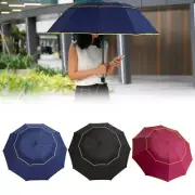 Large Golf Umbrella Double Canopy Vented Windproof Stormproof Umbrella Double