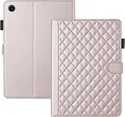 [Nexue] Case for Samsung Galaxy Tab A9+ 11 inch 2023(SM-X210/X216/X218),PU Leather Folio Cover with Multi-Angle Stand//Pen Holder and Card Pocket Case for Galaxy A9 Plus 11" Tablet (Rose Gold)