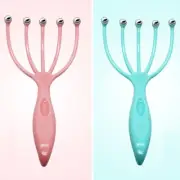 Mini Hair Growth Stimulator Scalp Massager with Roller Balls (90 characters)